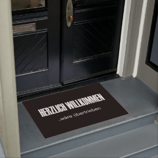 Felpudo Herzlich Willkommen wäre übertrieben