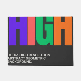 Felpudo High-Resolution Abstract Art 