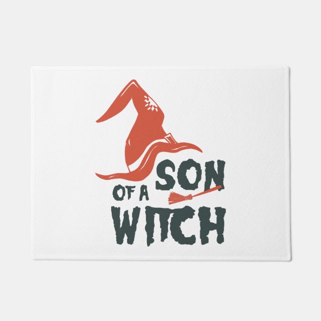 Felpudo Hijo de bruja (Anverso)