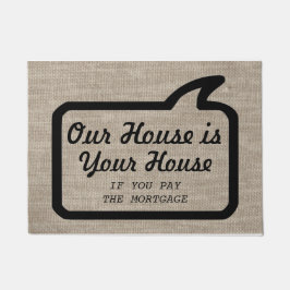 Felpudo Hilarantemente grosero divertido moderno fresco