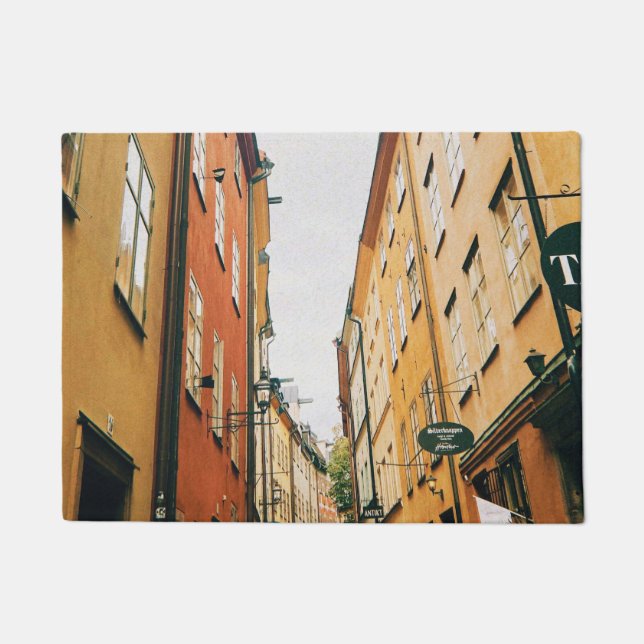 Felpudo Histórico Gamla Stan, casco antiguo de Estocolmo (Anverso)