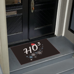 Felpudo HO³ - Funny Navidades Santa Clause Ho Ho