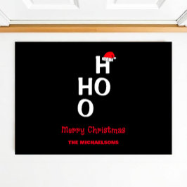 Felpudo Ho Ho Ho Ho: Feliz Navidad