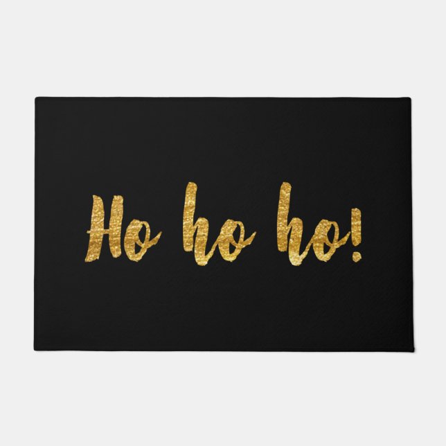 Felpudo Ho Ho Ho Navidades Door Mat (Anverso)