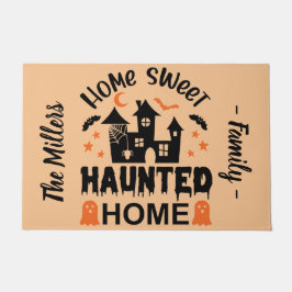 Felpudo Hogar Sweet HAUNTED naranja Hogar personalizado