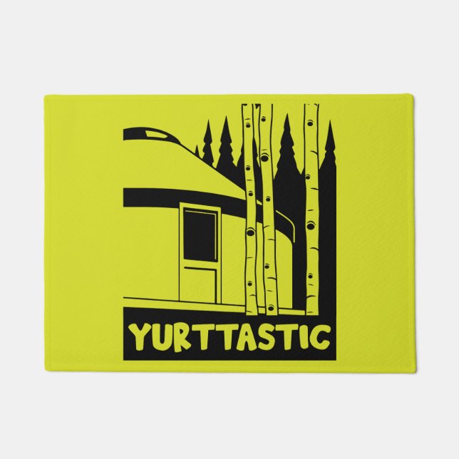 Felpudo Hogares Y Vacaciones De Yurt (Anverso)