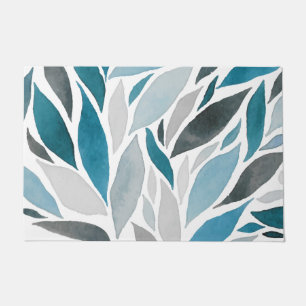 Felpudo hojas de árbol