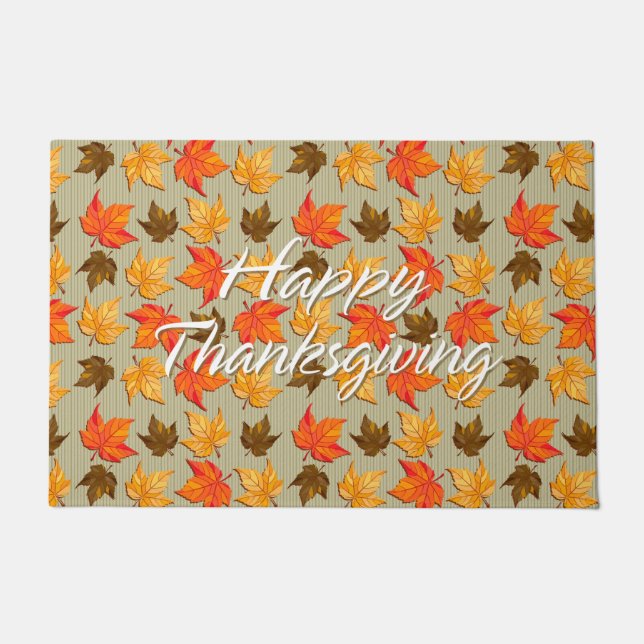 Felpudo Hojas de otoño 1 (Anverso)