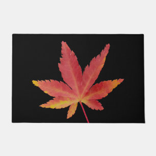 Felpudo Hojas rojas de otoño