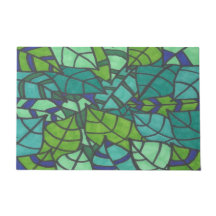 Hojas tropicales verdes