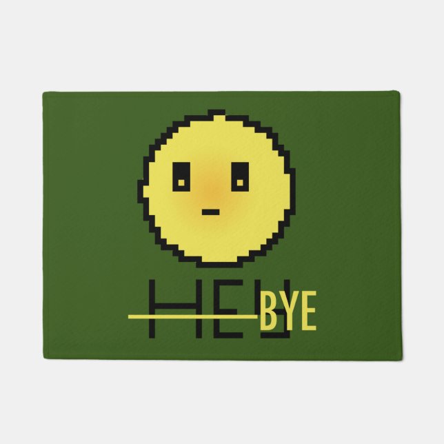 Felpudo Hola. (Anverso)