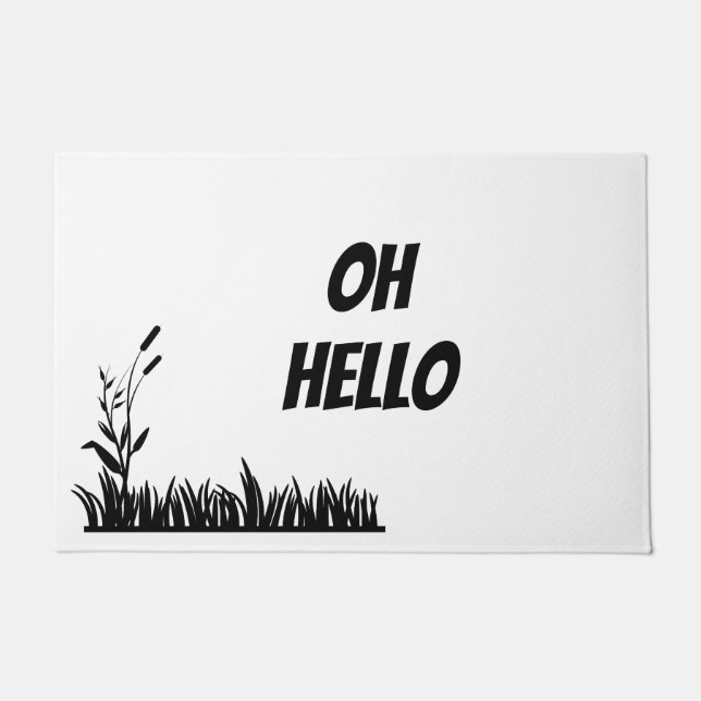 Felpudo Hola (Anverso)