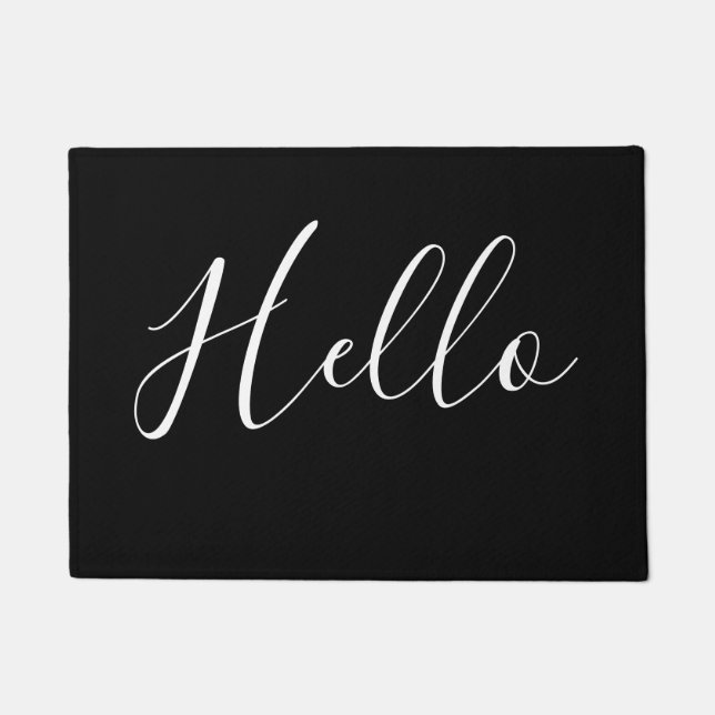 Felpudo Hola Doormat (Anverso)