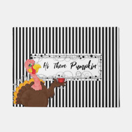 Felpudo Hola, Pumpkin Doormat