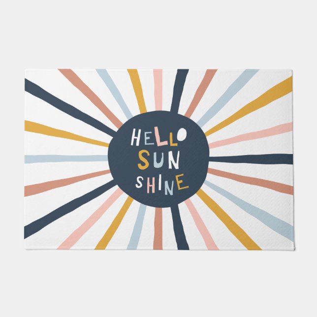 Felpudo Hola Sunshine (Anverso)