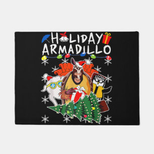 Felpudo Holiday Armadillo Premium