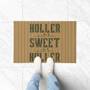 Felpudo Holler Sweet Holler Rustic Country
