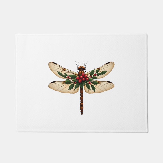 Felpudo Holly Winged Dragonfly (Anverso)