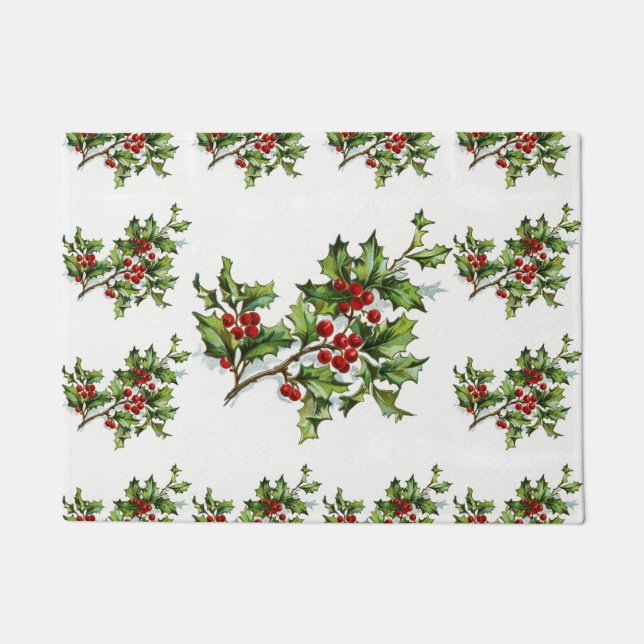 Felpudo HollyBerries 014 (Anverso)