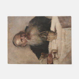 Felpudo Hombre judío bebiendo vino (por Olga Boznanska)