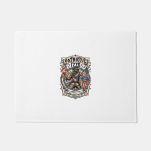 Felpudo Hombre lobo patriota patriota horror monstruo patr