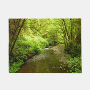 Felpudo Hombre perdido en el parque nacional Redwood