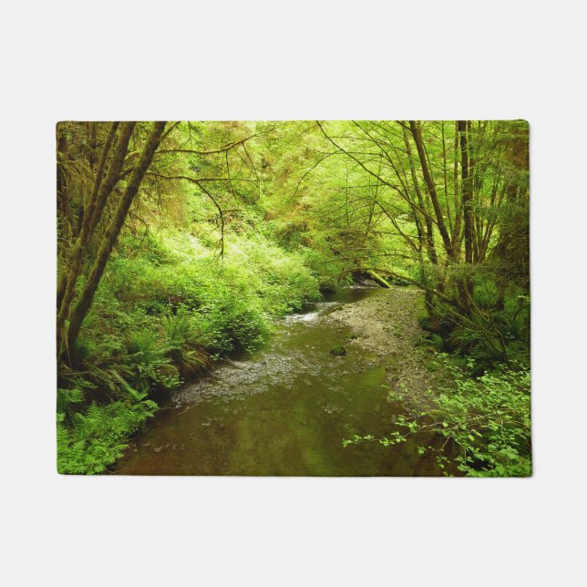 Felpudo Hombre perdido en el parque nacional Redwood (Anverso)