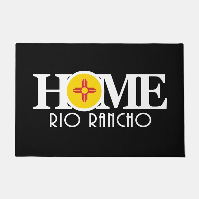 Felpudo HOME Rio Rancho Nuevo México (Anverso)