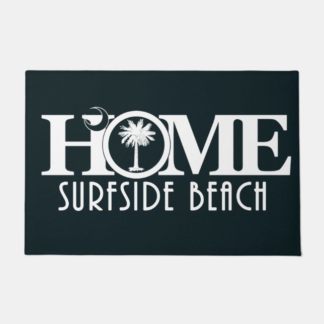 Felpudo HOME Surfside Beach South Carolina (Anverso)