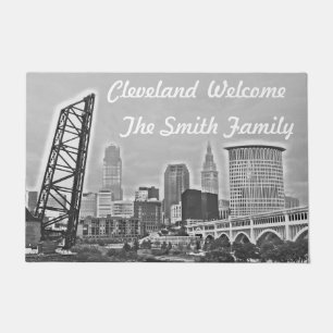 Felpudo Horizonte de Cleveland de la opinión del río