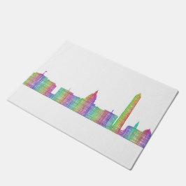 Felpudo Horizonte de la ciudad de Washington