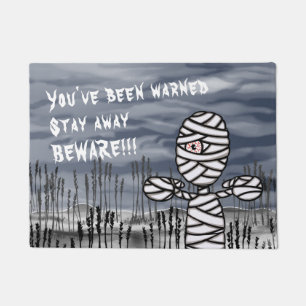 Felpudo Horror de Halloween Creepe Mummy Doormat
