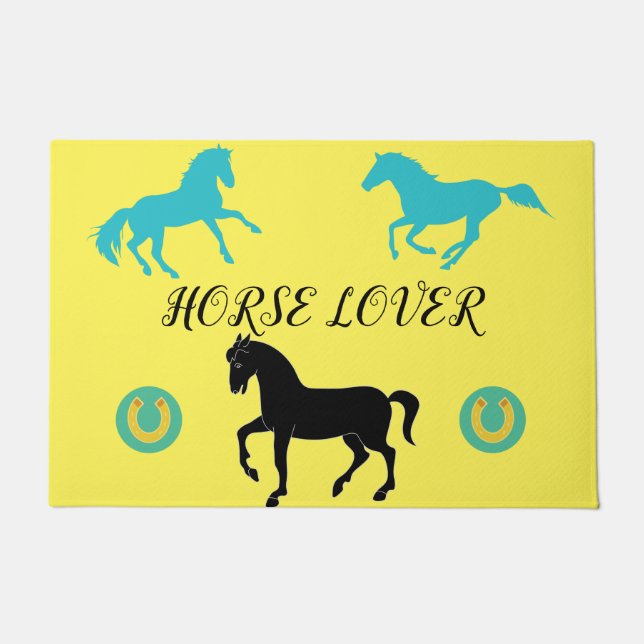 Felpudo Horse Lover Doormat. Doormat (Anverso)