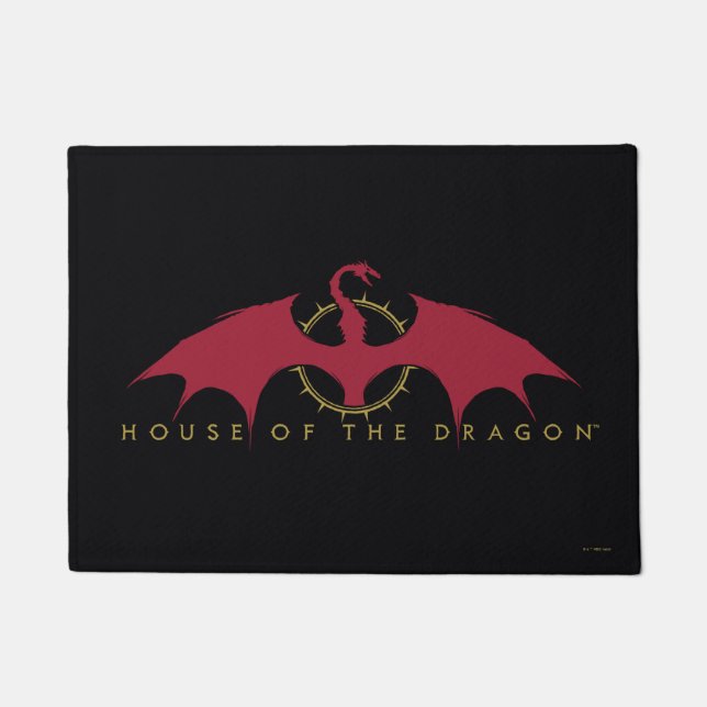 Felpudo HOUSE OF THE DRAGON | Red Dragon Graphic (Anverso)
