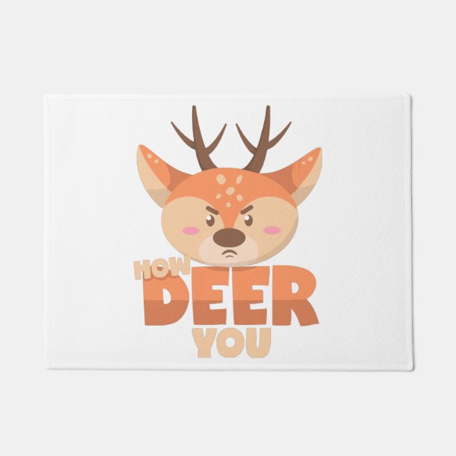 Felpudo How Deer You  (Anverso)
