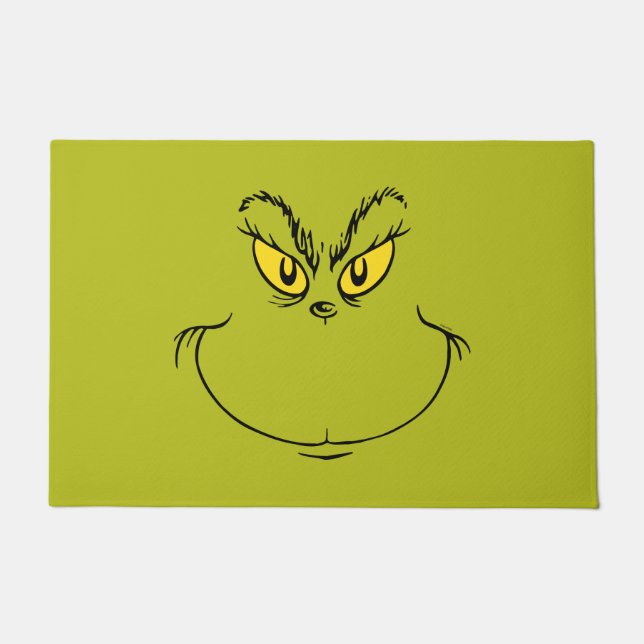 Felpudo How the Grinch Stole Christmas Face (Anverso)