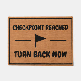 Felpudo Humor divertido de juego Minimalista introvertido