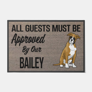 Felpudo Humor Dog Cita Mat, Agradable Regalo Del Propietar