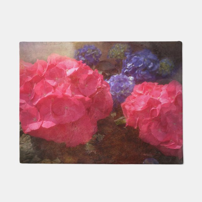 Felpudo Hydrangea DoorMat (Anverso)