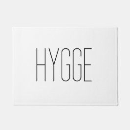 Felpudo Hygge Black Thin