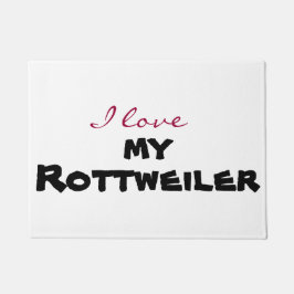 Felpudo I love [customize]