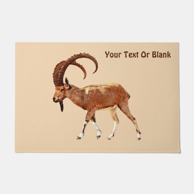 Felpudo Ibex nubio - Ein Gedi (Anverso)
