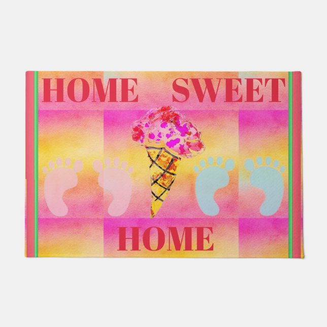Felpudo Ice Cream Cone Door Mat (Anverso)
