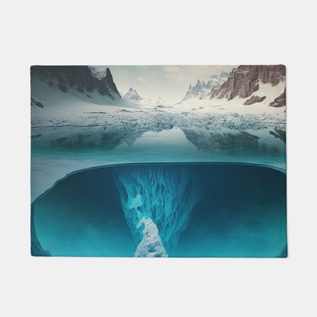 Felpudo Icy Mountain View (Anverso)