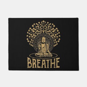 Felpudo Idea de Buda de Respiración Yoga y Meditación