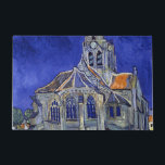 Felpudo Iglesia de Auvers, Van Gogh<br><div class="desc">Vincent Willem van Gogh (30 de marzo de 1853 a 29 de julio de 1890) fue un pintor holandés post-impresionista que figura entre las figuras más famosas e influyentes de la historia del arte occidental. En poco más de una década, creó unas 2.100 obras de arte, entre ellas unas 860...</div>