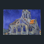 Felpudo Iglesia de Auvers, Van Gogh<br><div class="desc">Vincent Willem van Gogh (30 de marzo de 1853 a 29 de julio de 1890) fue un pintor holandés post-impresionista que figura entre las figuras más famosas e influyentes de la historia del arte occidental. En poco más de una década, creó unas 2.100 obras de arte, entre ellas unas 860...</div>