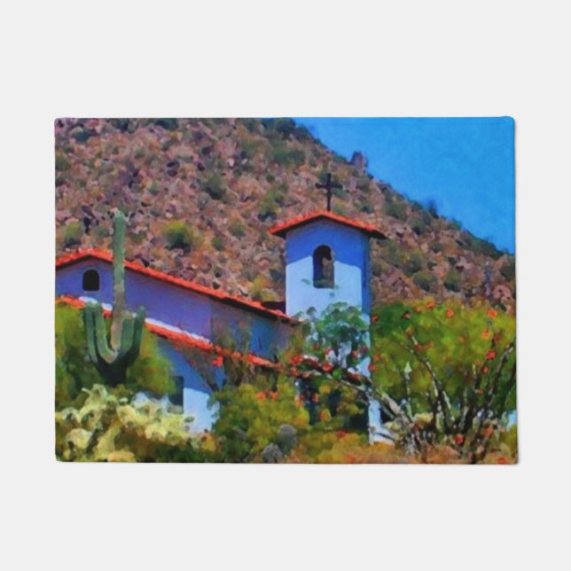 Felpudo Iglesia del desierto (Anverso)