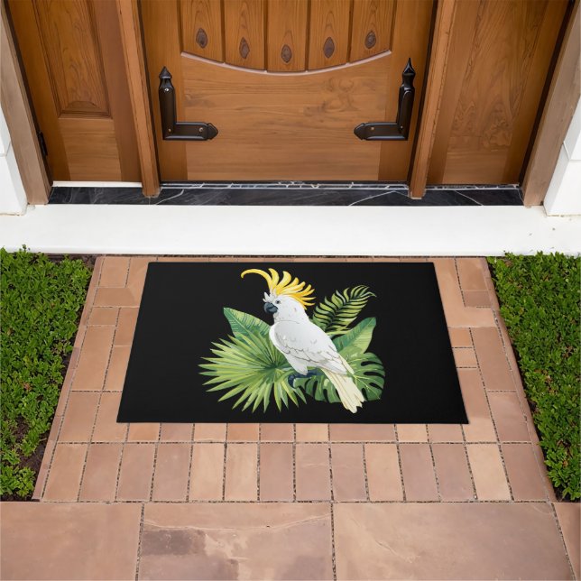 Felpudo Illustration of parrot cockatoo (Exterior)