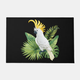 Felpudo Illustration of parrot cockatoo